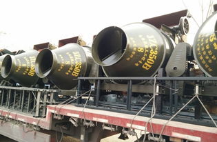 佛粤重工机械制造 混凝土搅拌机发货现场纪实